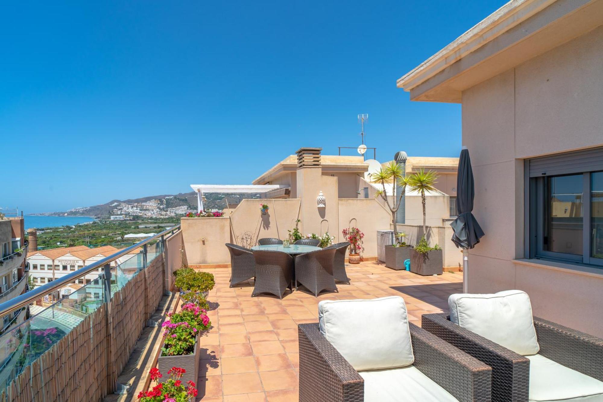 Apartmán Penthouse Mirador 5B Casasol Nerja Exteriér fotografie